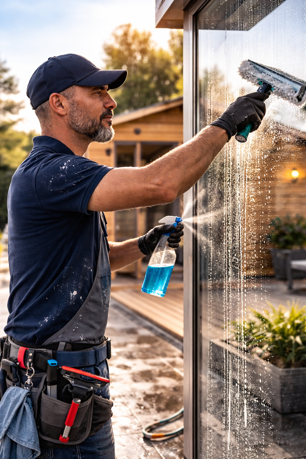 Entretien de vitres par Air&Net